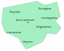 карта на територията